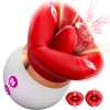 3IN1 Big Mouth Shaped Sex Toy Sucking Vibrator Adult Toys