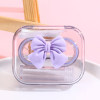 (Mother's Day Sale- 48% OFF) Bow Ribbon Contact Lens Case Set- BUY 4 FREE SHIPPING