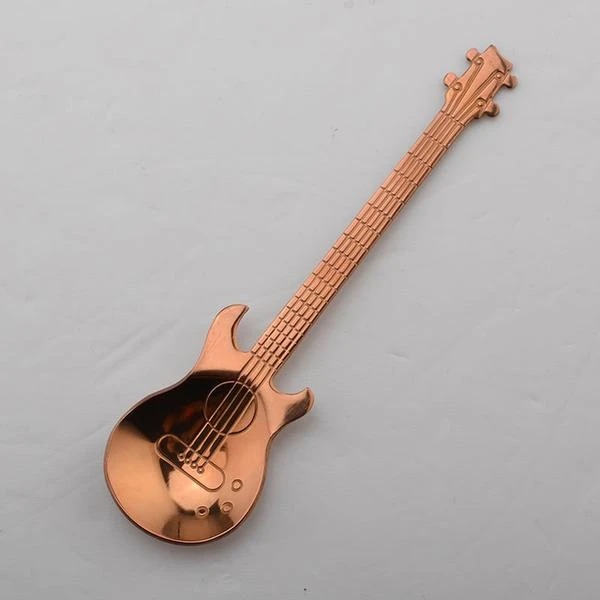 (New Year Sale- 50% OFF) Stainless Steel Coffee Guitar Spoons