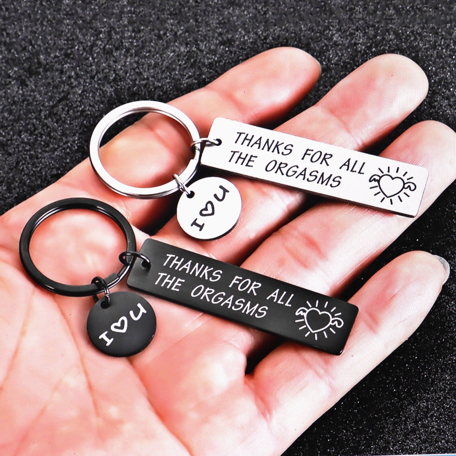 For Love - Thanks For All The Orgasms Keychain (BUY 2 SAVE 10%)