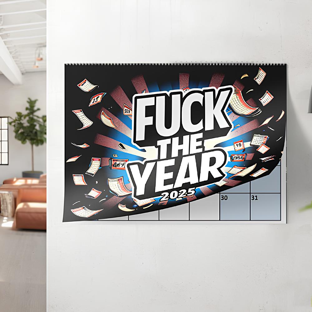 🔥Last Day Promotion 48% OFF-🎁-2025 Fuck The Year Adult Calendar