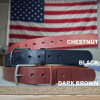 Full-grain Leather Belt (𝐉𝐞𝐟𝐟𝐫𝐞𝐲 𝐌𝐨𝐫𝐫𝐢𝐬𝐨𝐧 𝐇𝐚𝐧𝐝𝐦𝐚𝐝𝐞®)