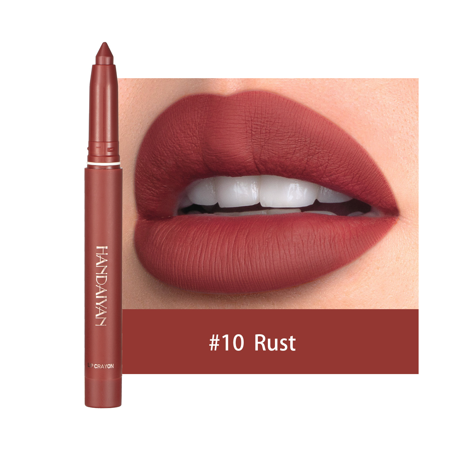 LAST DAY SALE-ROTATING SHARPENABLE MATTE LIPSTICK PENCILS