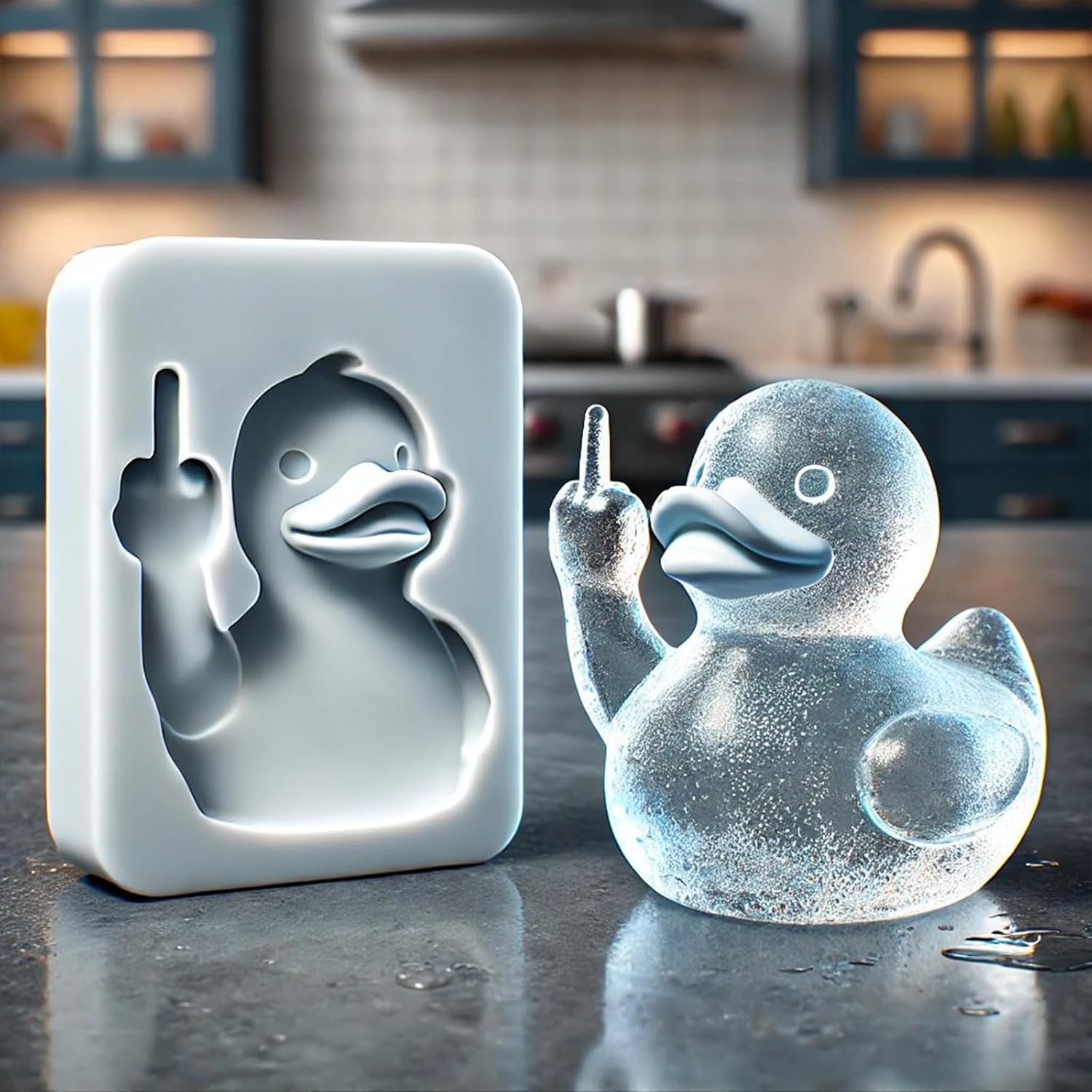 🔥HOT SALE 49 Prozent - 😂Lustige Mittelfinger-Eisform