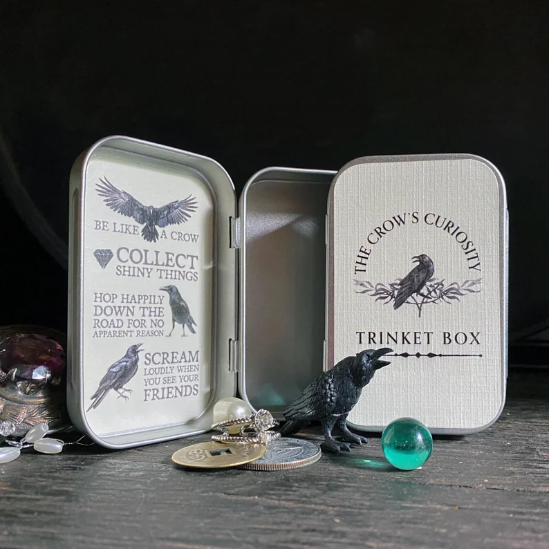 DIY Crow Surprise Box