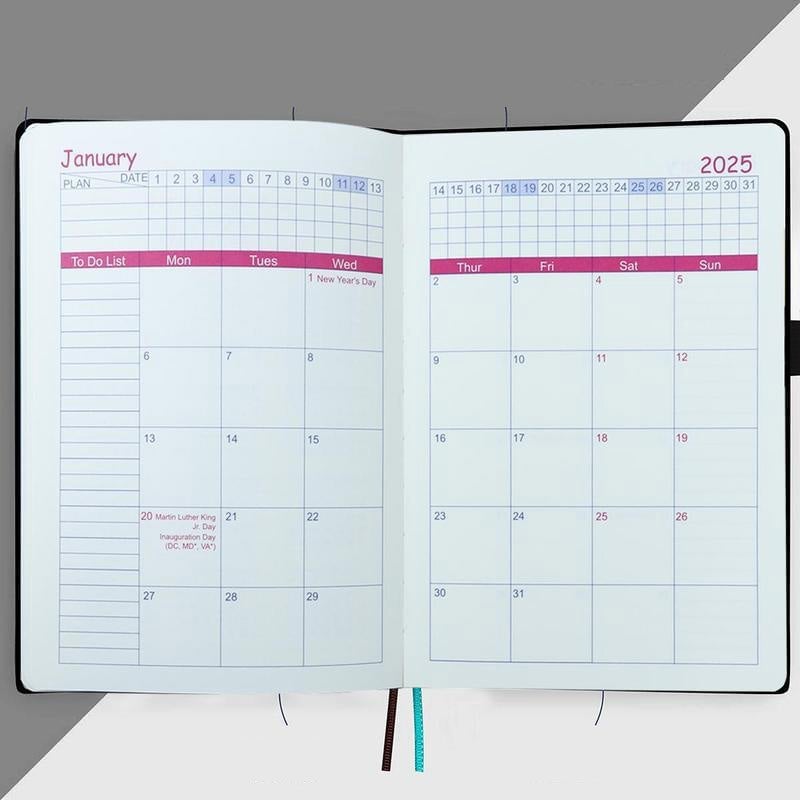 🔥2025 One Day One Page Daily Planner – Your Ultimate Gift Calendar🔥