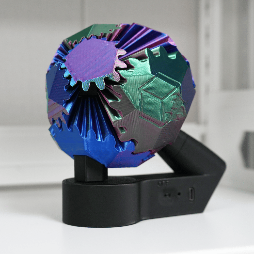 🔥Last Day Promotion 50% OFF🔥3D Printed Electric Rotating Gear Ball