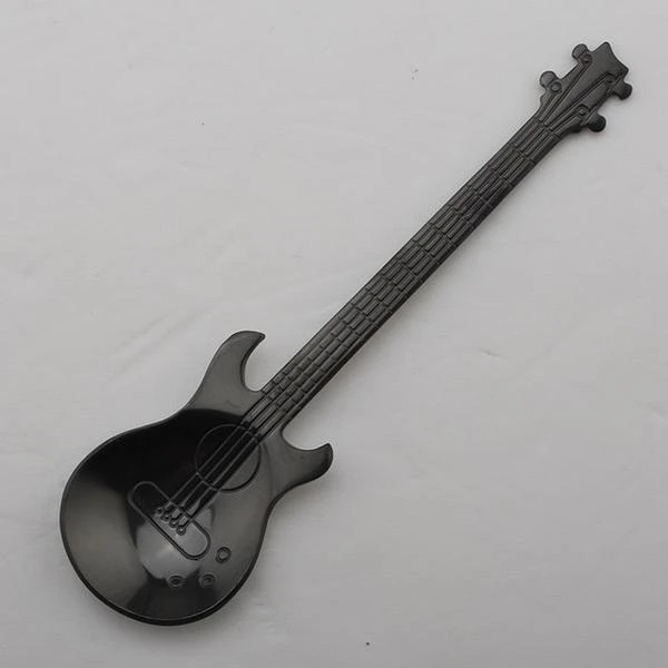 Stainless Steel Coffee Guitar Spoons