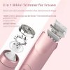 🔥Letzter Tag 50% RABATT-Bikini-Trimmer für Frauen, Elektrorasierer und Rasierer, wiederaufladbarer 2-in-1-Epilierer für Körper und Gesicht