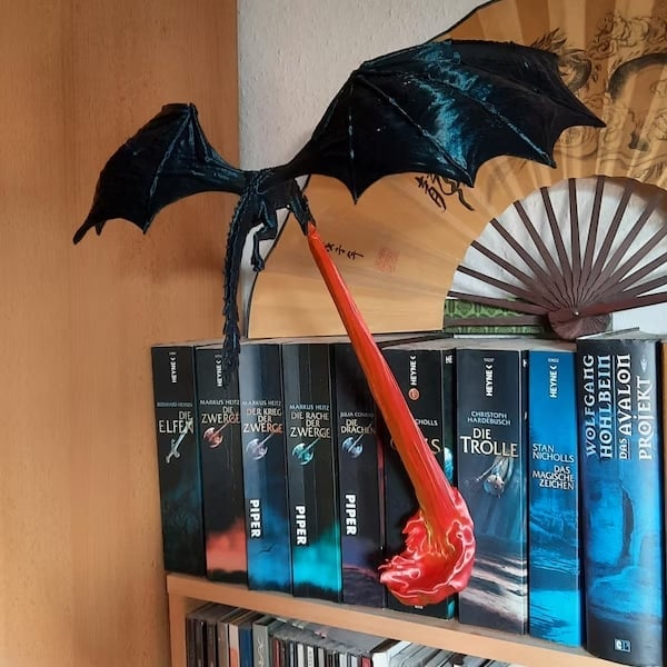 🔥 The Original Dragon Flame Book Nook