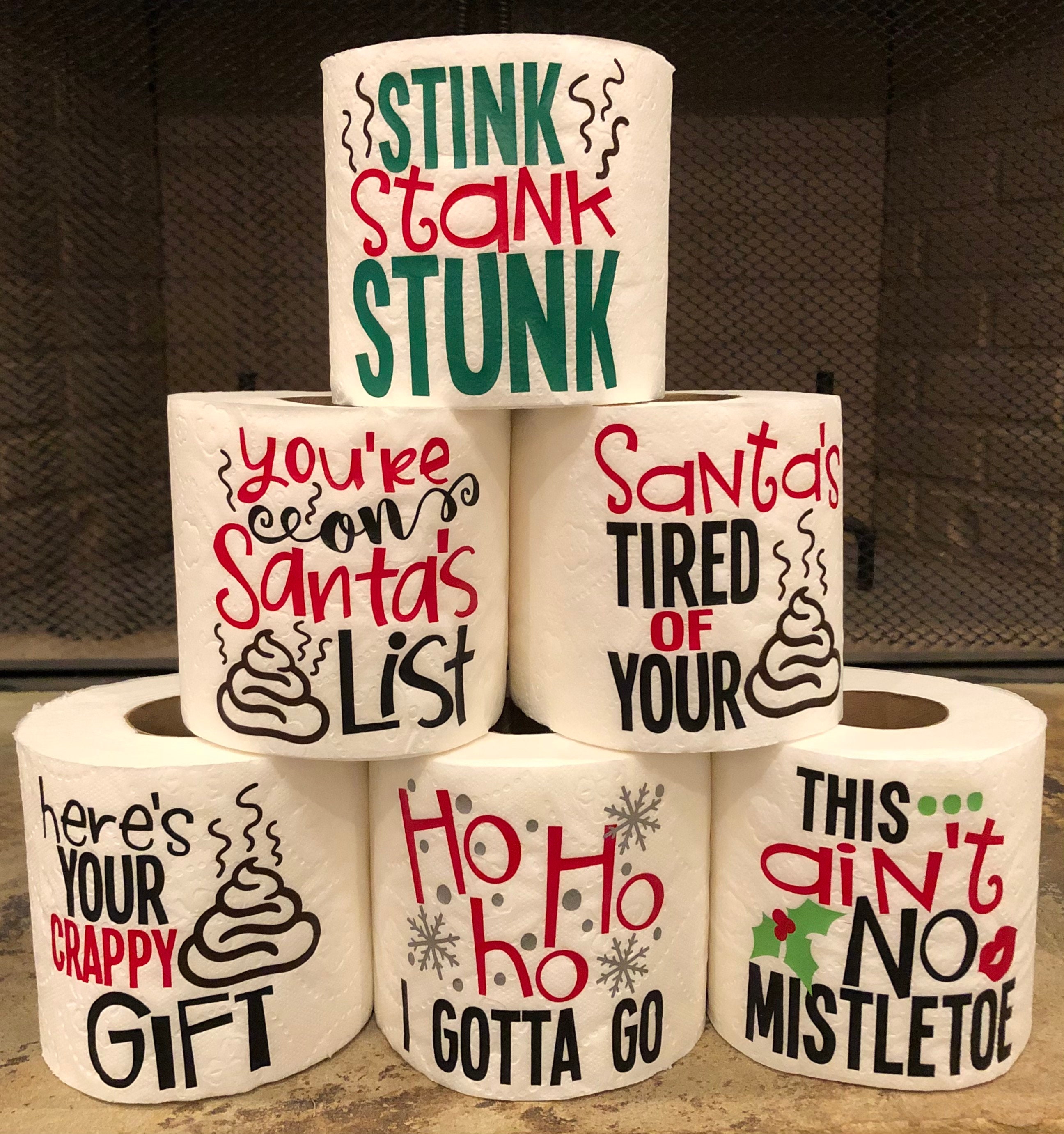 😆Funny Toilet Paper | Secret Santa Gift