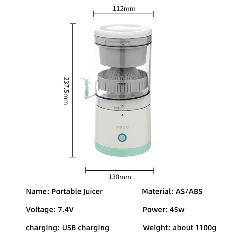 ⏰Last Day Promotion 70% OFF - Wireless Portable Juice Machine（Free Shipping）