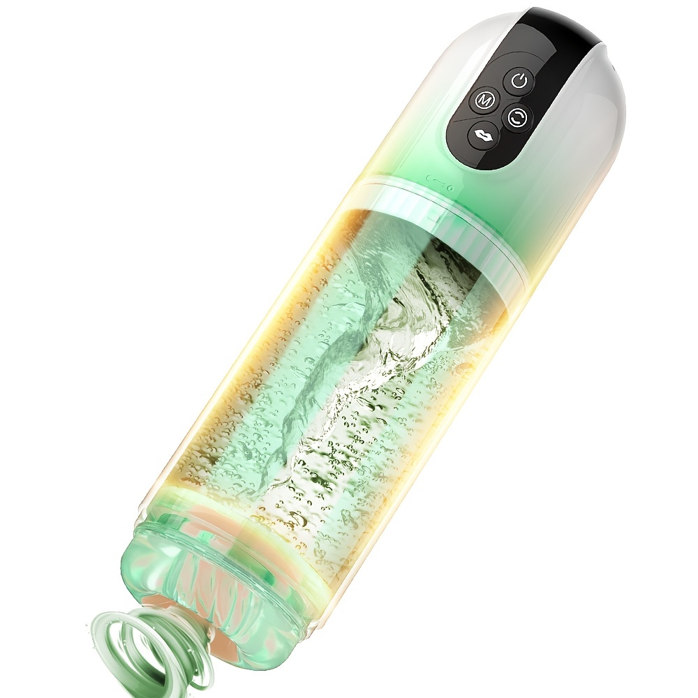 SHEMESIX Male Masturbator, Automatic, Waterproof With 7-Frequency Rotation & Suck