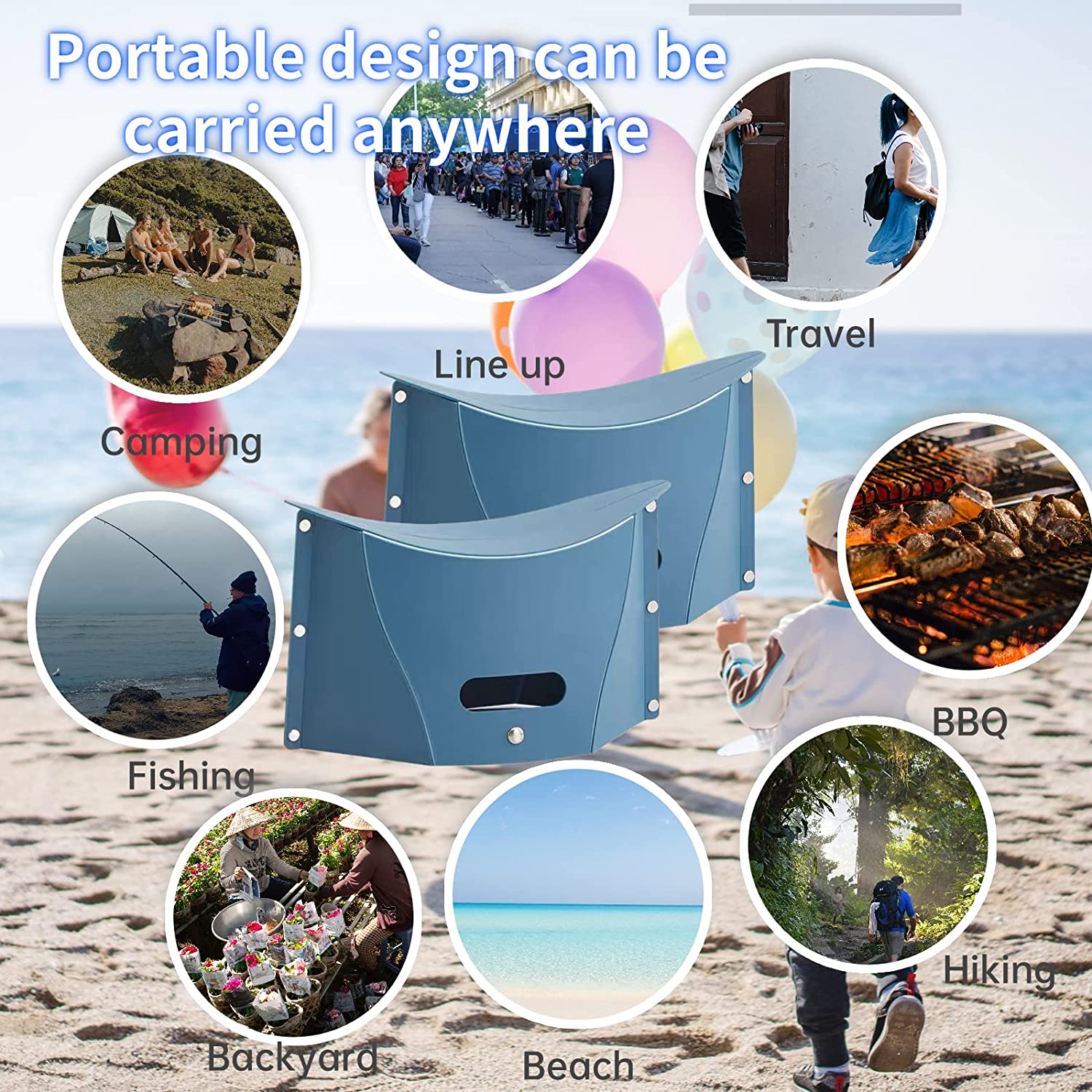 ⚡⚡Last Day Promotion 48% OFF - Multifunctional Portable Drain Basket&Folding Stool🔥BUY 2 GET 1 FREE