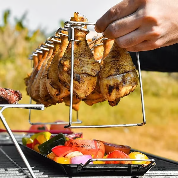 (🌲Early Christmas Sale- 49% OFF) 🍗Roasted Chicken Rack Holder - 🔥 BUY 3 SAVE Extra 20%