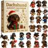 🔥Last Day 50% OFF -🐶 2025 Dachshund Advent Calendar 🎄
