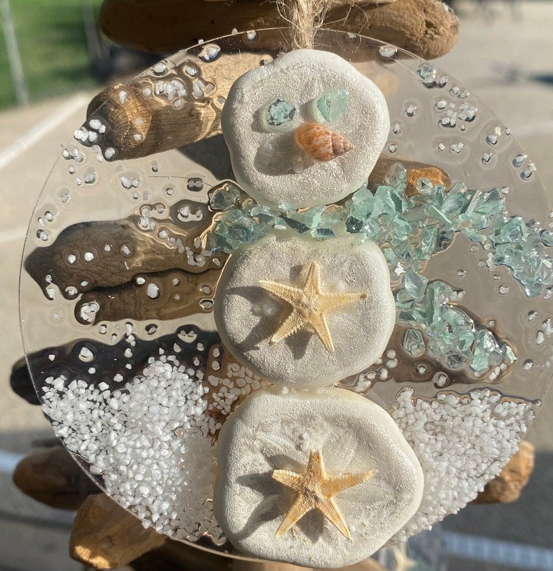 🌊Coastal Christmas Ornament