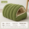🎁TikTok Last Day Sale - 70% OFF🐈Removable and Washable Winter Closed-off Cat Bed💝