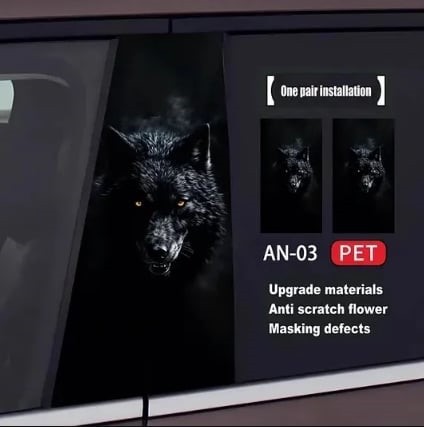 🔥Last Day Promotion 70% OFF🔥Custom Animal Series Car Door Sticker Set (2Pcs)