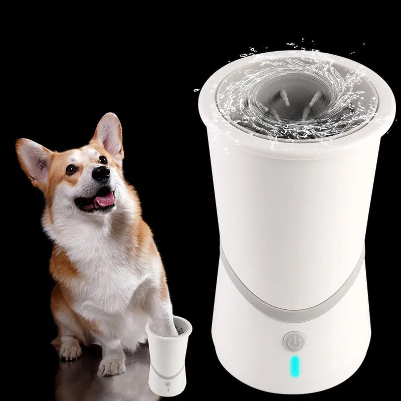 🔥Heißer Verkauf - 50%Elektrischer Pfotenreiniger Für Hunde Mit 360° Tiefenreinigung