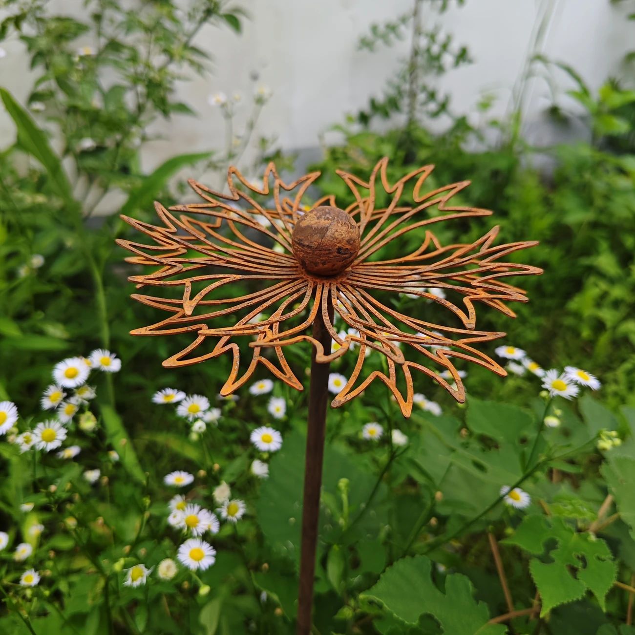 🔥Last Day Sale - 70% OFF🌾Handcrafted Iron Art Flower | Rustic Garden & Yard Decoration