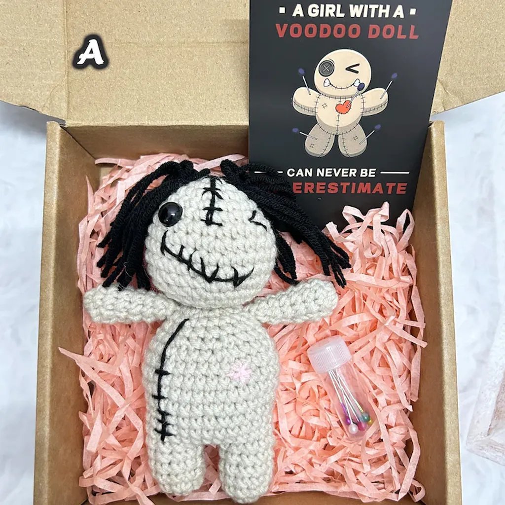 🔥Last 4 hours 49% OFF-💖Crochet Voodoo Doll Pincushion
