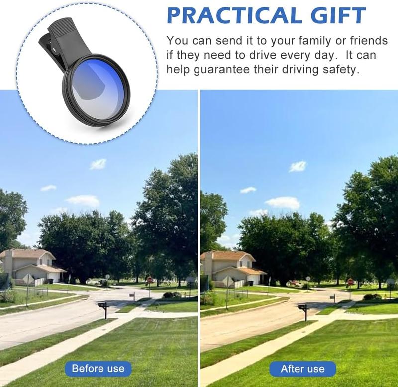 🔥Last Day Promotion 50% OFF🔥52mm Clip-0n CPL Phone CameraLens Filter Kit