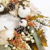 🎃Fall Wreath for Thanksgiving Halloween Farmhouse Harvest Front Door Outdoor Indoor Window Wall