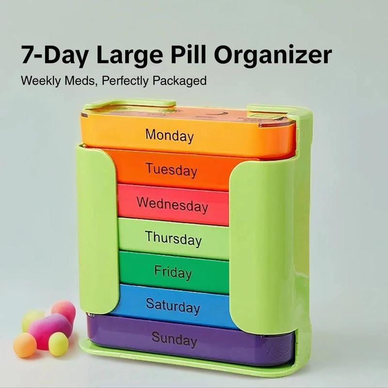 🍂TikTok Fall Mega Sale🎉Stay on Track - ✨7-Day Medication Organizer - For Effortless Health Management! 📅