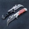Self-defense sharp folding claw knife