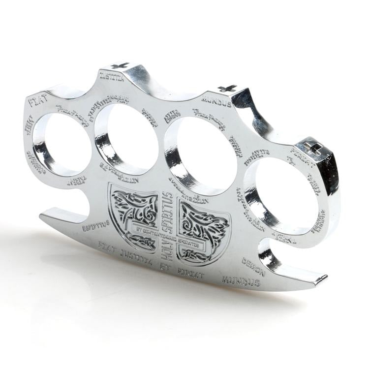 Holy Spiritus Constantine Brass Knuckle Paper Weight