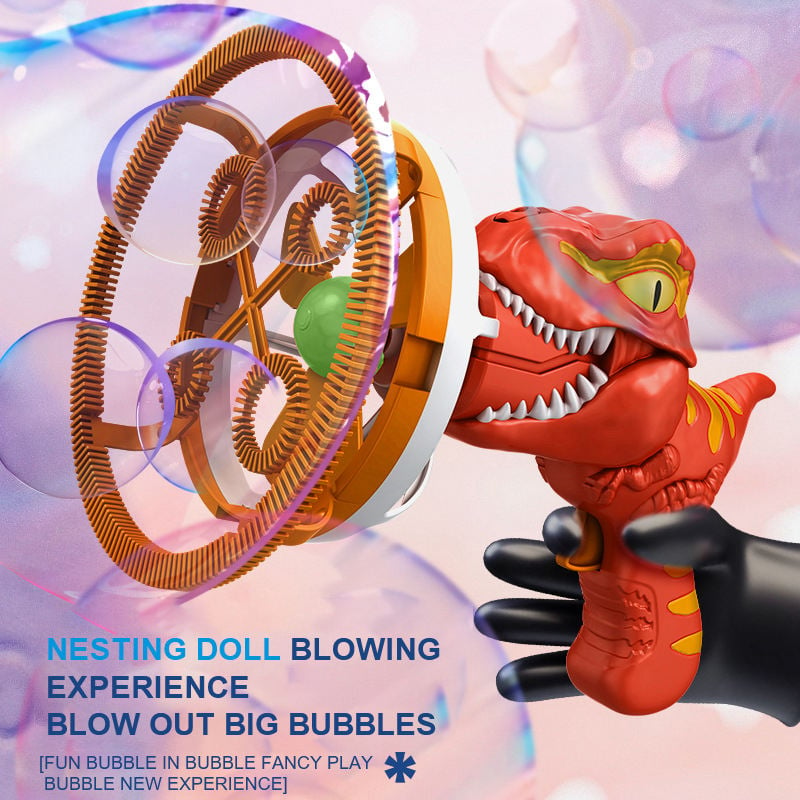 (🌲Christmas Sale -50% OFF) 🦖Electric Dinosaur Bubble Machine🎅Buy 2 Free Shipping