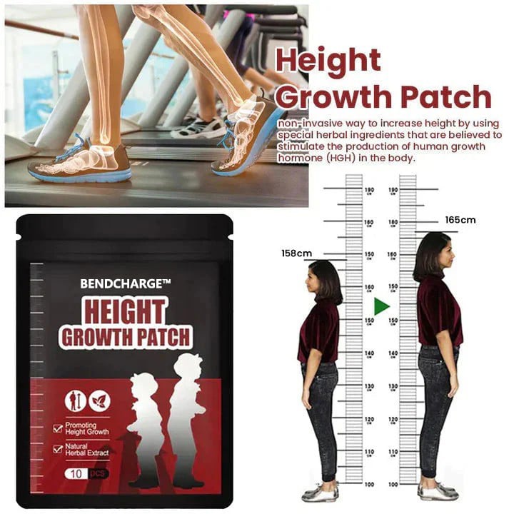 BENDCHARGE™ Herbal Height Increasing Foot Patch🌿 - Awaken Pituitary Growth Hormone 🔥Last Day Promotion 49% OFF🔥