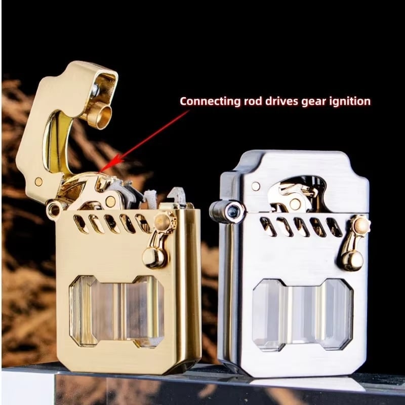 🔥Father's Day Sale 49% OFF - Mecha Metal Rocker Lighter
