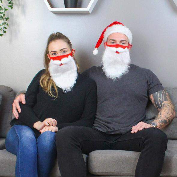 (🎅EARLY XMAS SALE - 50% OFF) Holiday Santa Beard