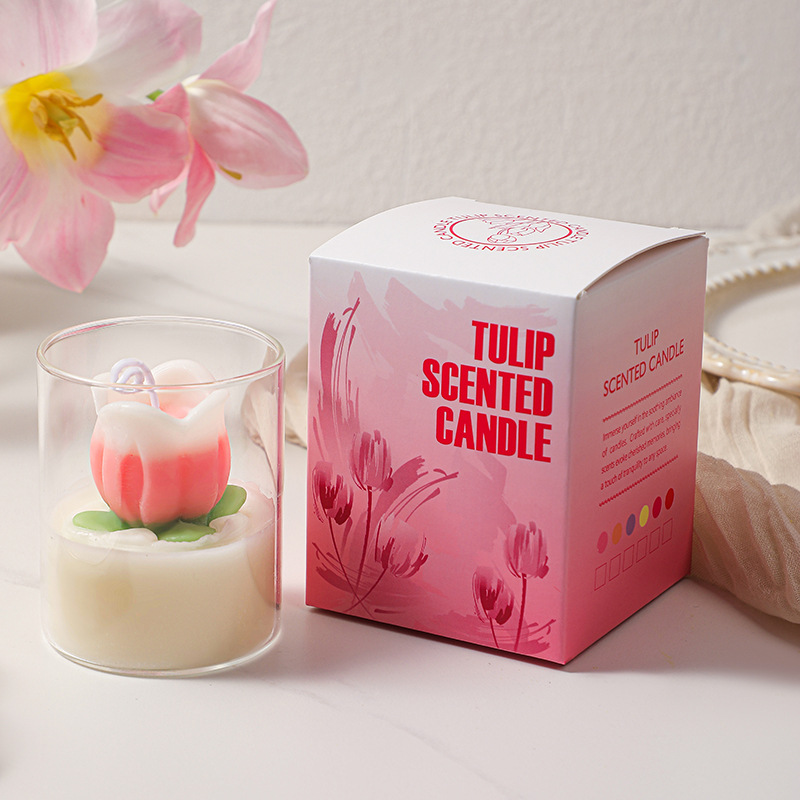 🔥Final Sale Save 49% - Handmade Flower scented candles
