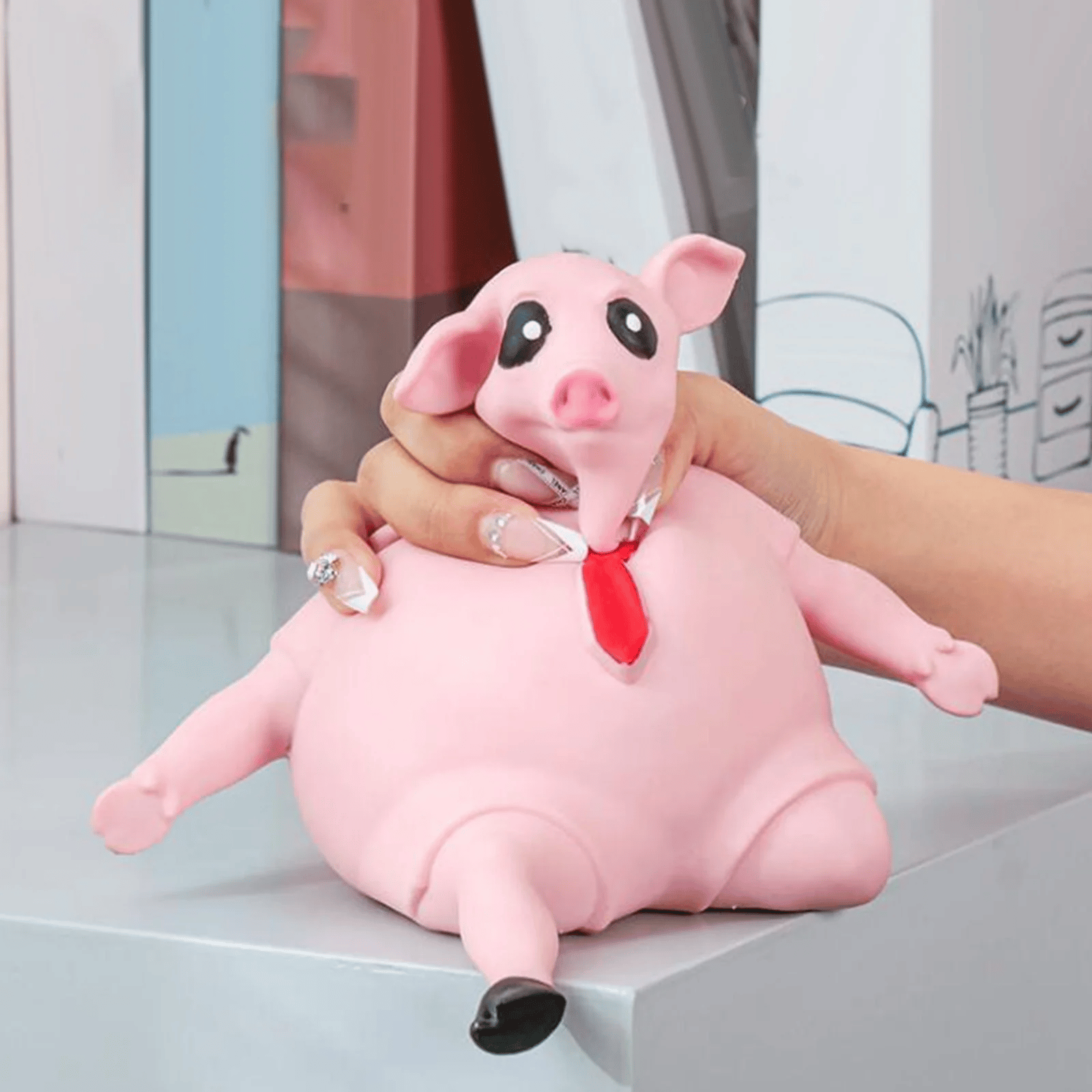 (🎄Christmas Hot Sale - 49% OFF)  🔥Piggy Stress Relief Toy