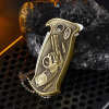 Outdoor Portable Metal Folding Knife Lighter