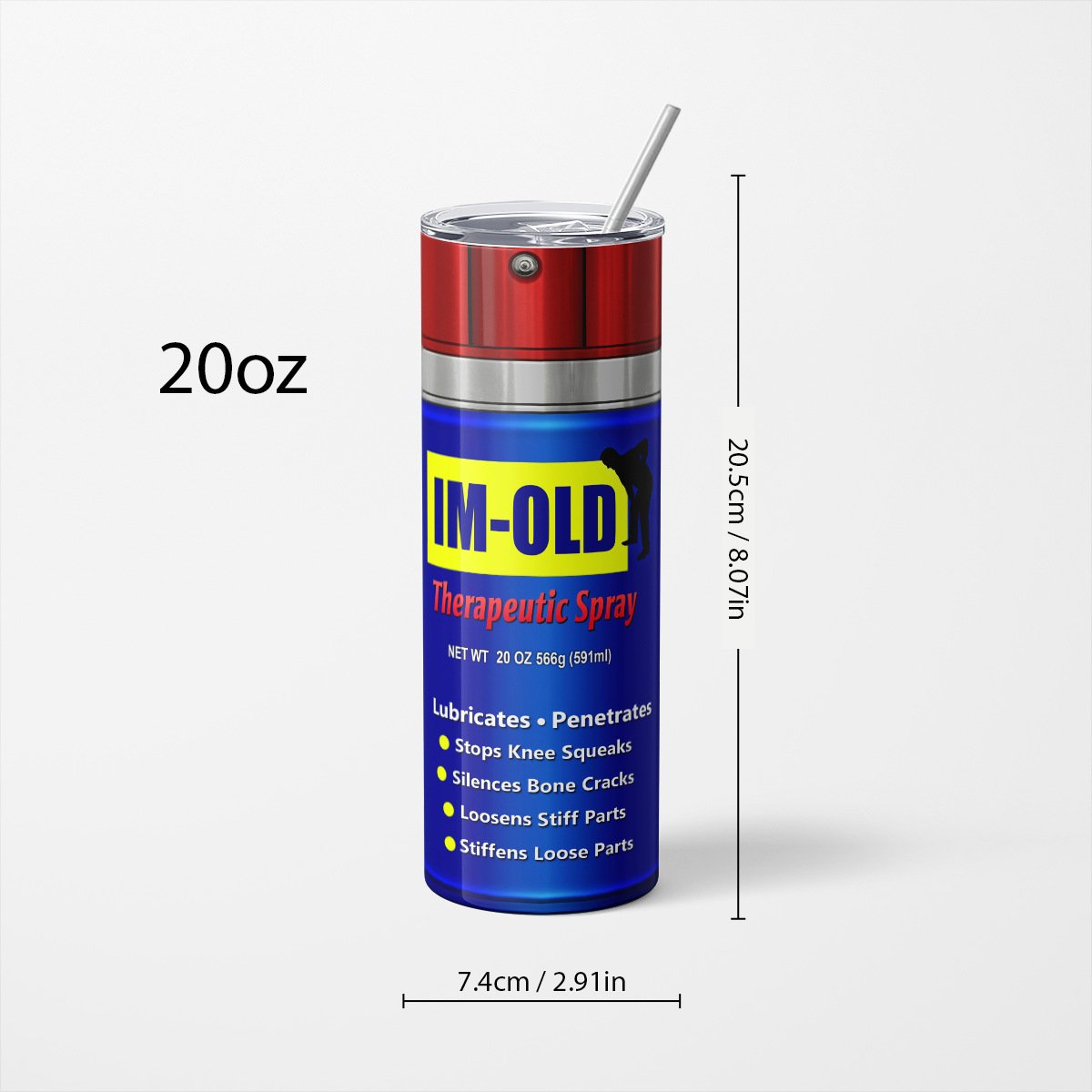 WD40 Dirty Pattern Thermos Cup