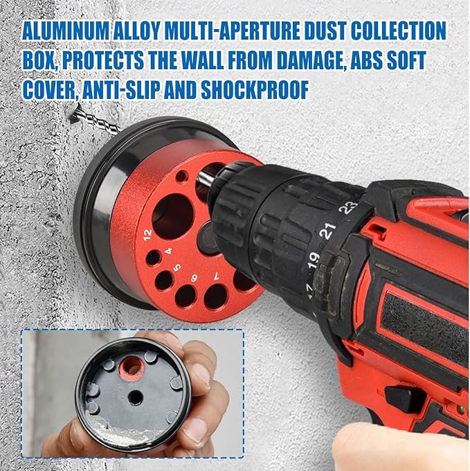 🔥Last Day 49% OFF - Electric Drill Dust Collector