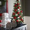 🎅2024 Christmas Promos🔥Flameless Pinecone Candles Battery Operated