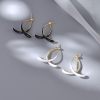 ✨LETZTER TAG 50% RABATT - Cross Curved Ohrringe(1 Paar), 2 Paar kaufen, kostenloser Versand