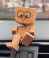 🔥Letzter Tag 50% RABATT-Charmante kleine Holzfigur-Aromatherapie im Roboterauto