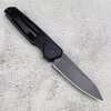 Spring Assist Button Lock Knife, 7550, Stainless Steel