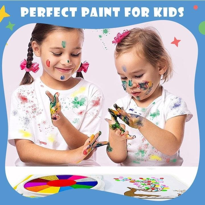 ⚡⚡Last Day Promotion 48% OFF - Funny Finger Painting Kit🔥Buy 3 and 4th free