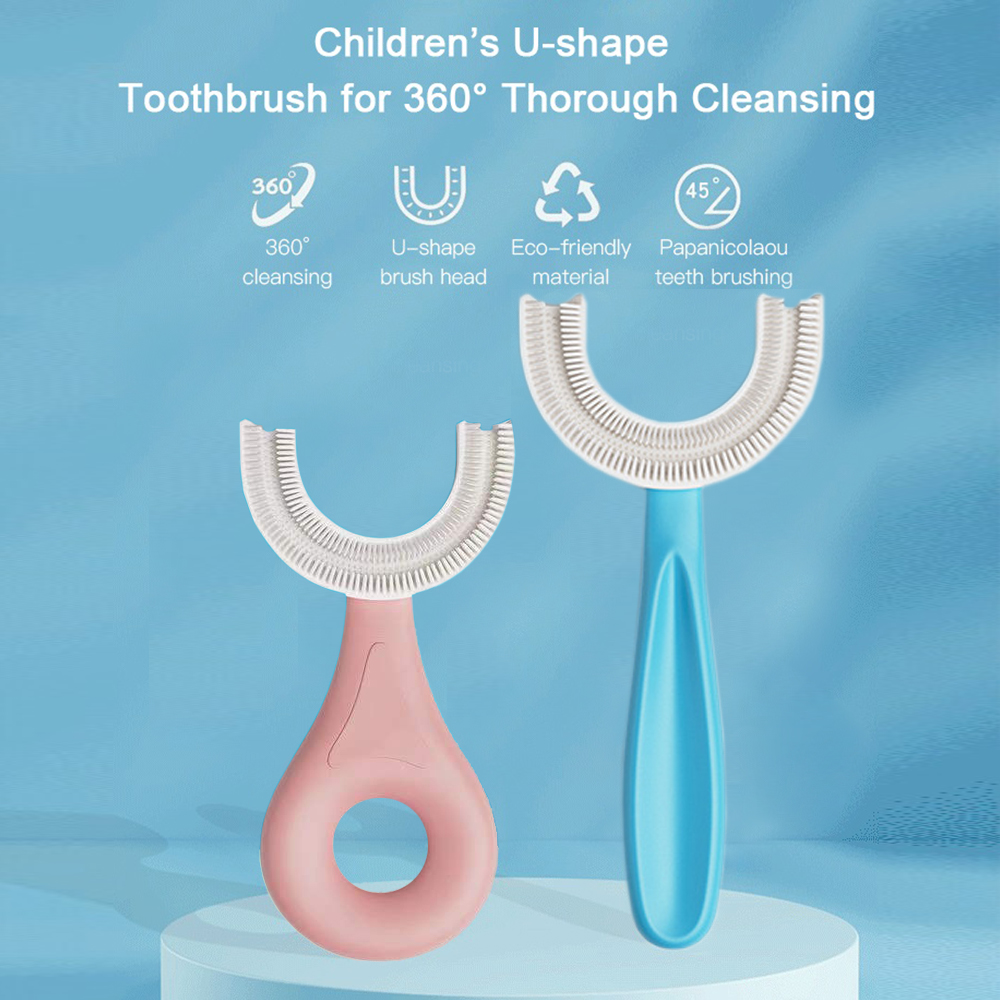 STOREHOUSET™ Kids U-Shaped Toothbrush