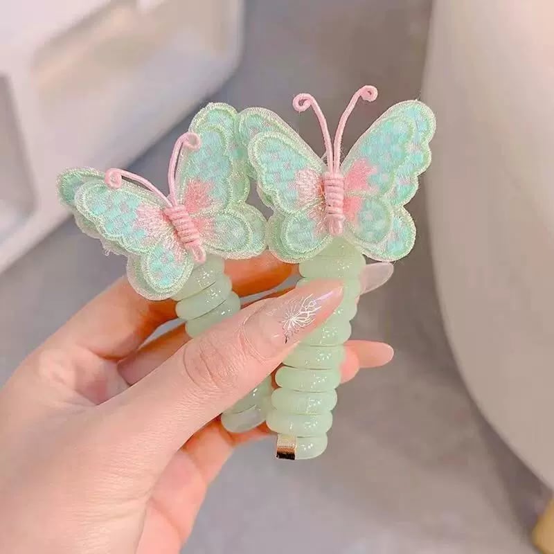 🎀Butterfly Telephone Wire Hair Bands