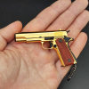 1911 model alloy keychain detachable