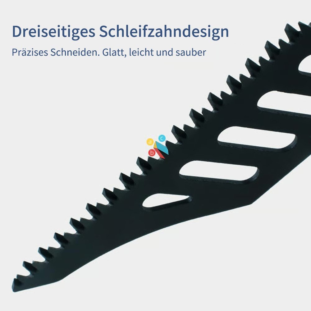 🔥LETZTER TAG 49 % RABATT🔥5 Stück Stichsägeblätter zum bündigen Schneiden für Holz, Kunststoff, Metall