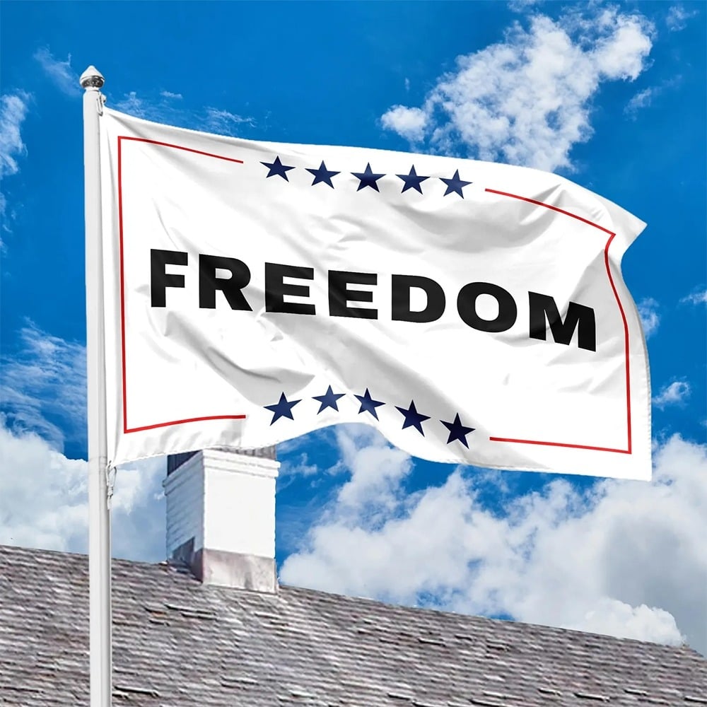 🙏60% OFF For Charlie's Fans -🎗️🕊️Charlie Kirk Freedom House Flag Justice